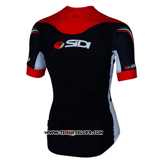 2017 Maillot Ciclismo Castelli SIDI Noir Manches Courtes et Cuissard
